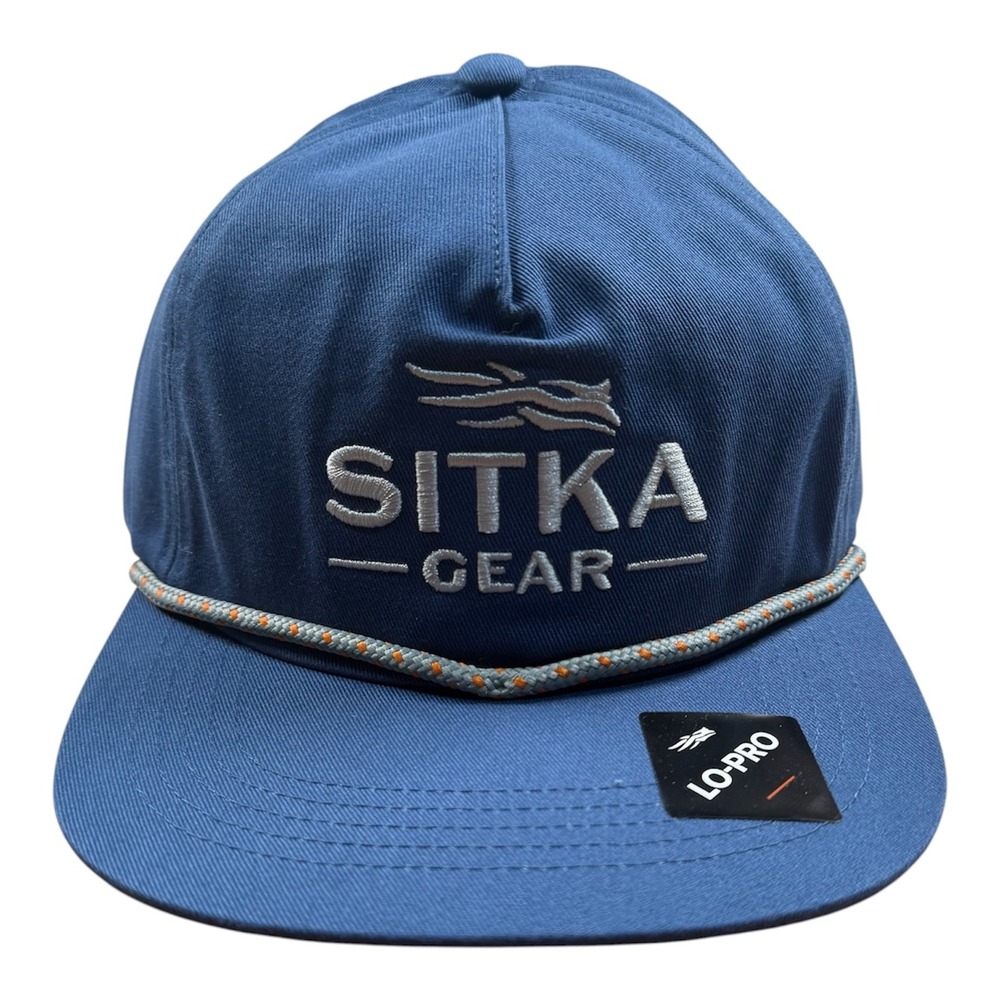 Sitka Cornerstone Snapback Hat Unisex Starlight Blue Lo-Pro Unstructured New